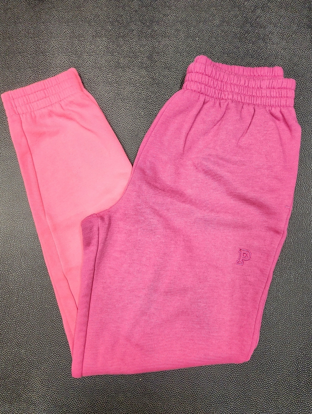NEW SZ SMALL VS PINK OMBRE SWEATPANTS JOGGERS.